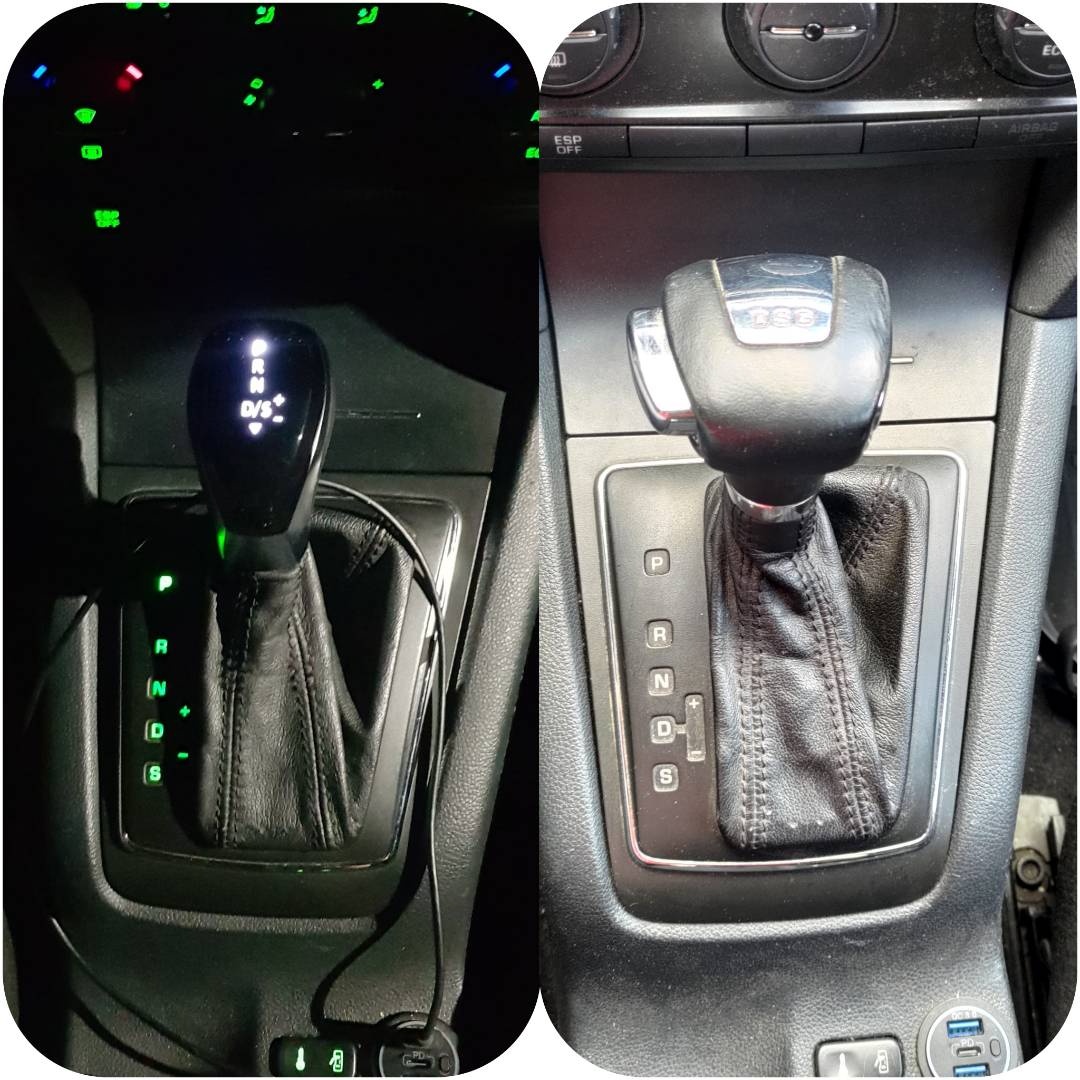 Podsvicena DSG hlavica LED DSG paka volič prevodovky - 12