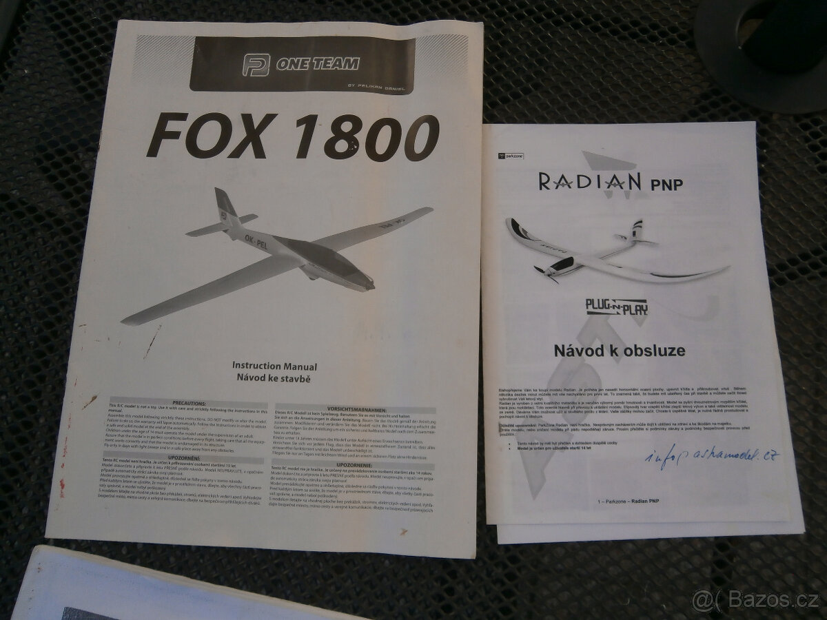 Prodám kompletní vybavení letecké modely,doplňky - 12