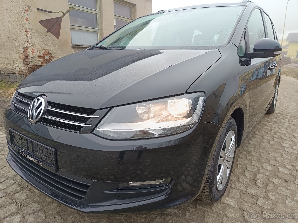 VW Sharan 1.4tsi 110kw,naj.orig.149t.km,velmi hezký - 12