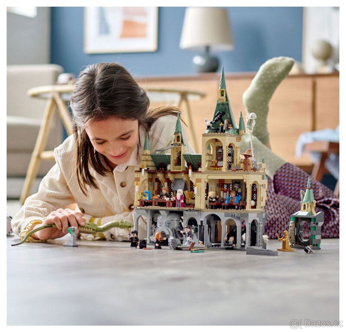 Harry Potter stavebnice 3 + figúrky - typ lego - nové - 12