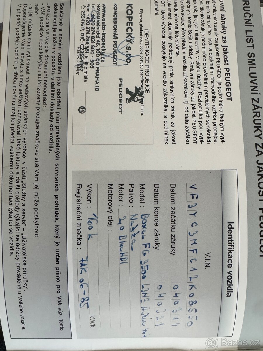 Peugeot Boxer 4x4 Dangel - 12