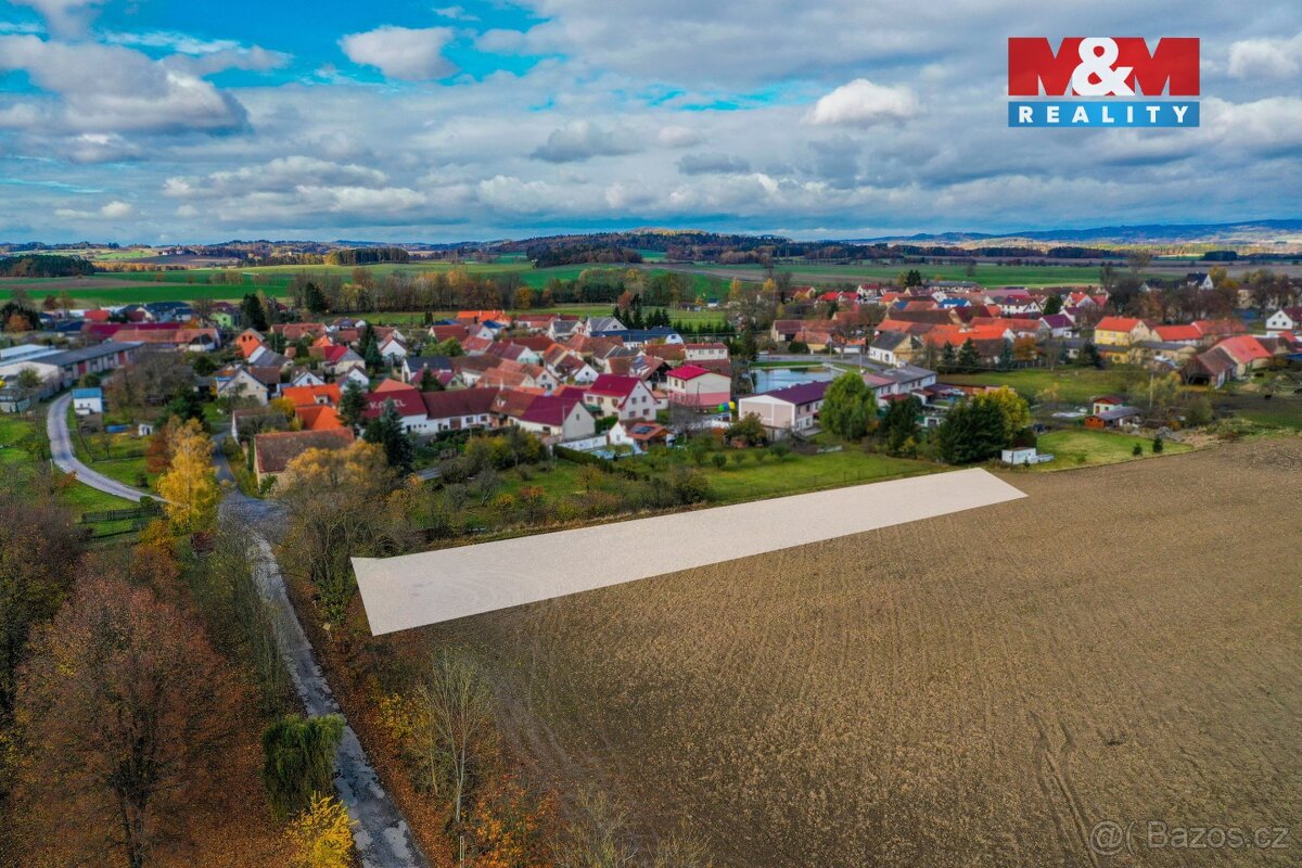 Prodej pole, 3802 m², Hradešice - 12