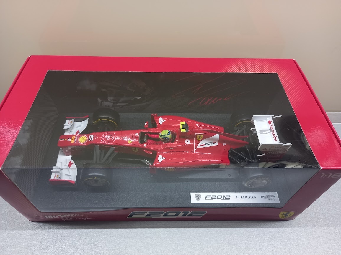 6x F1 FERRARI F10 F150 F2012 MASSA A ALONSO HOTWHEELS 1:18 - 12