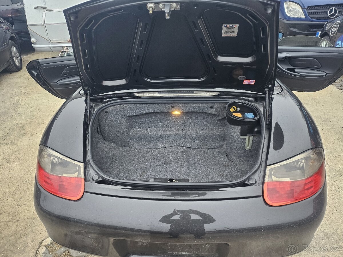 Porsche Boxter 986 černa perlet,Hardtop - 12