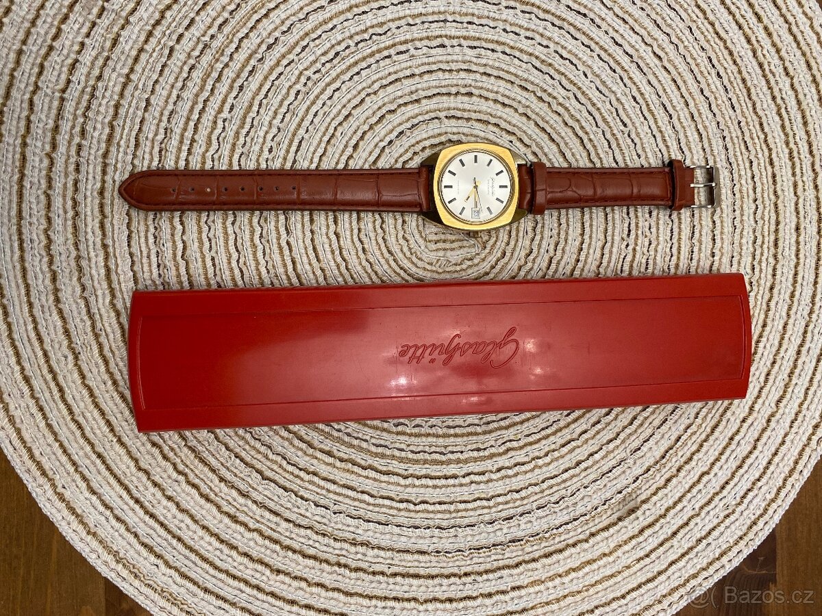 Hodinky GLASHÜTTE spezimatic pozlacené - 12