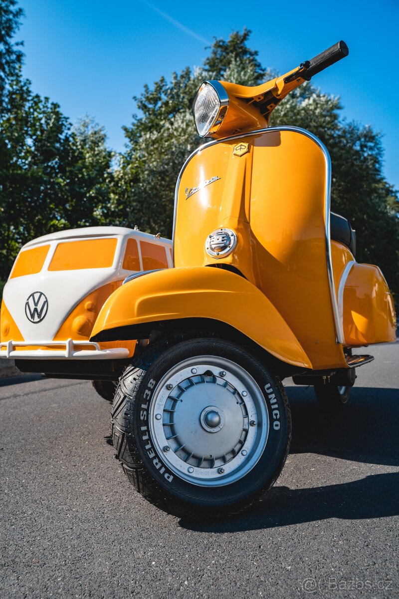 Motorka Piaggio Vespa 150CC (1976) SIDECAR - 12