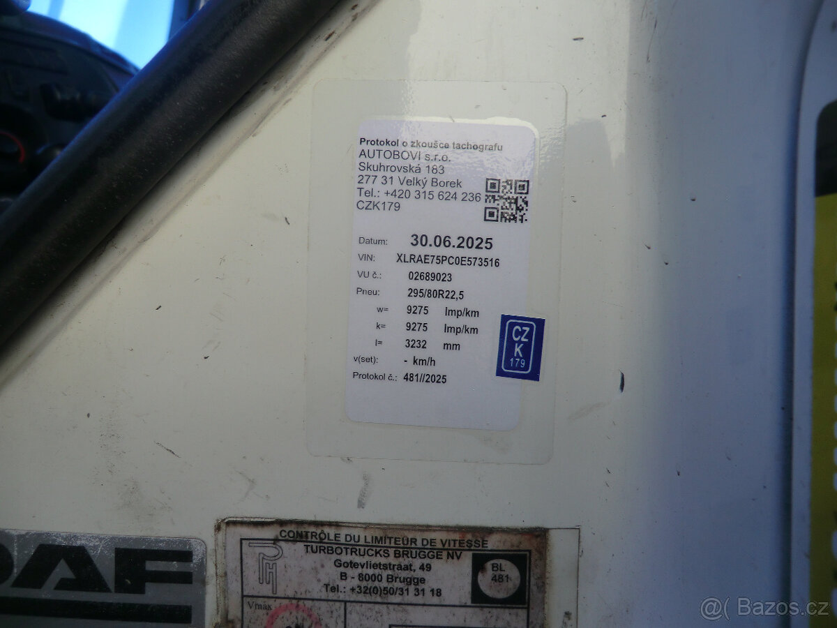 DAF CF, CF 75 NOSIČ KONTEJNERU - 12