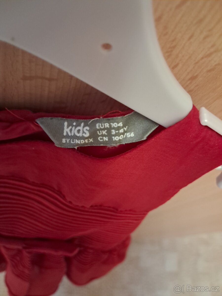 Šaty vel. 86, 92, 104 - 12