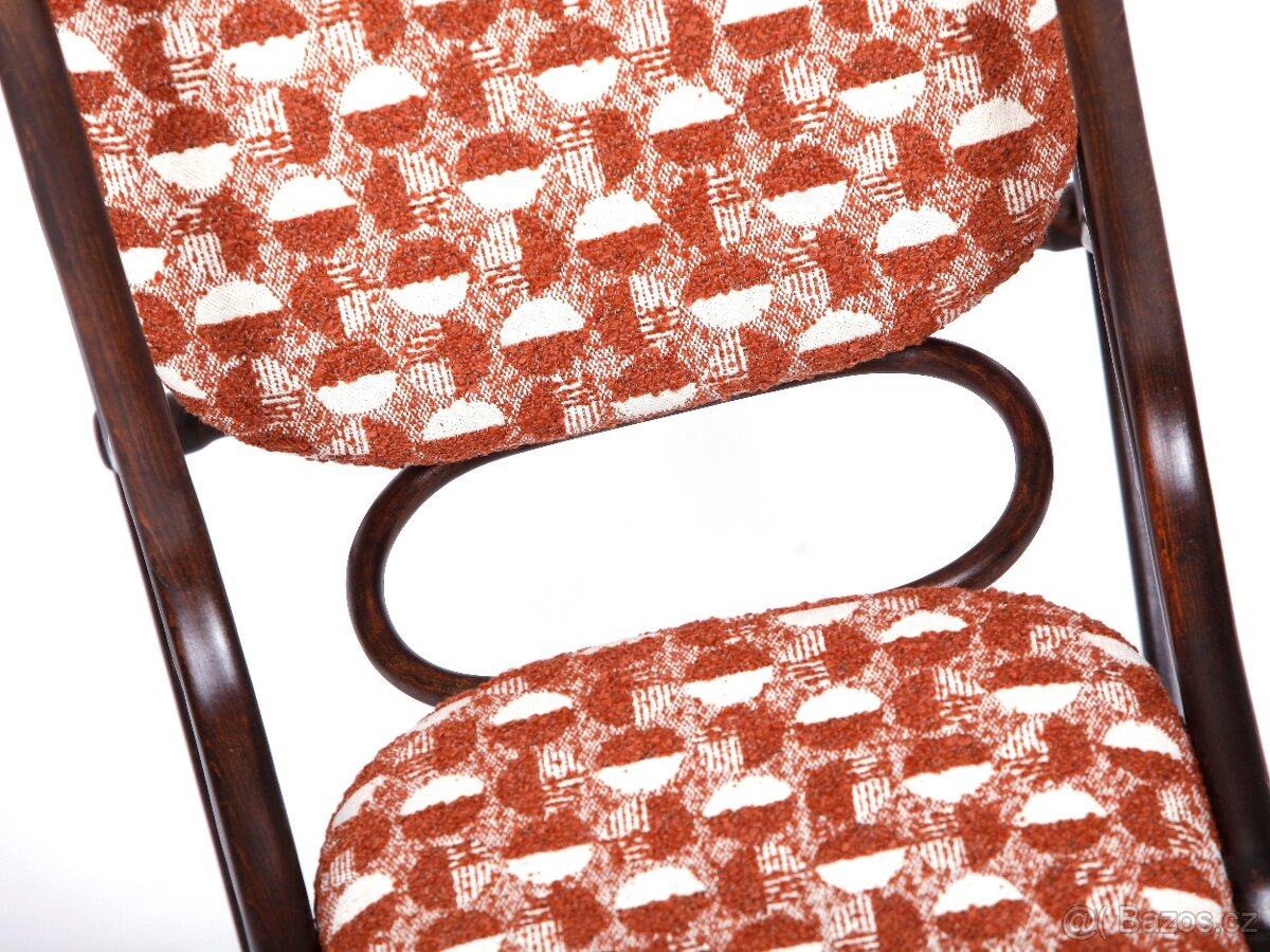 Kompletně zrenovované houpací křeslo Fischel. - 12