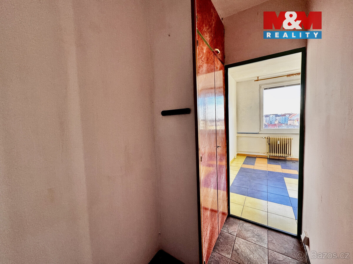 Prodej bytu 1+1, Chomutov, ul. Palackého - 12