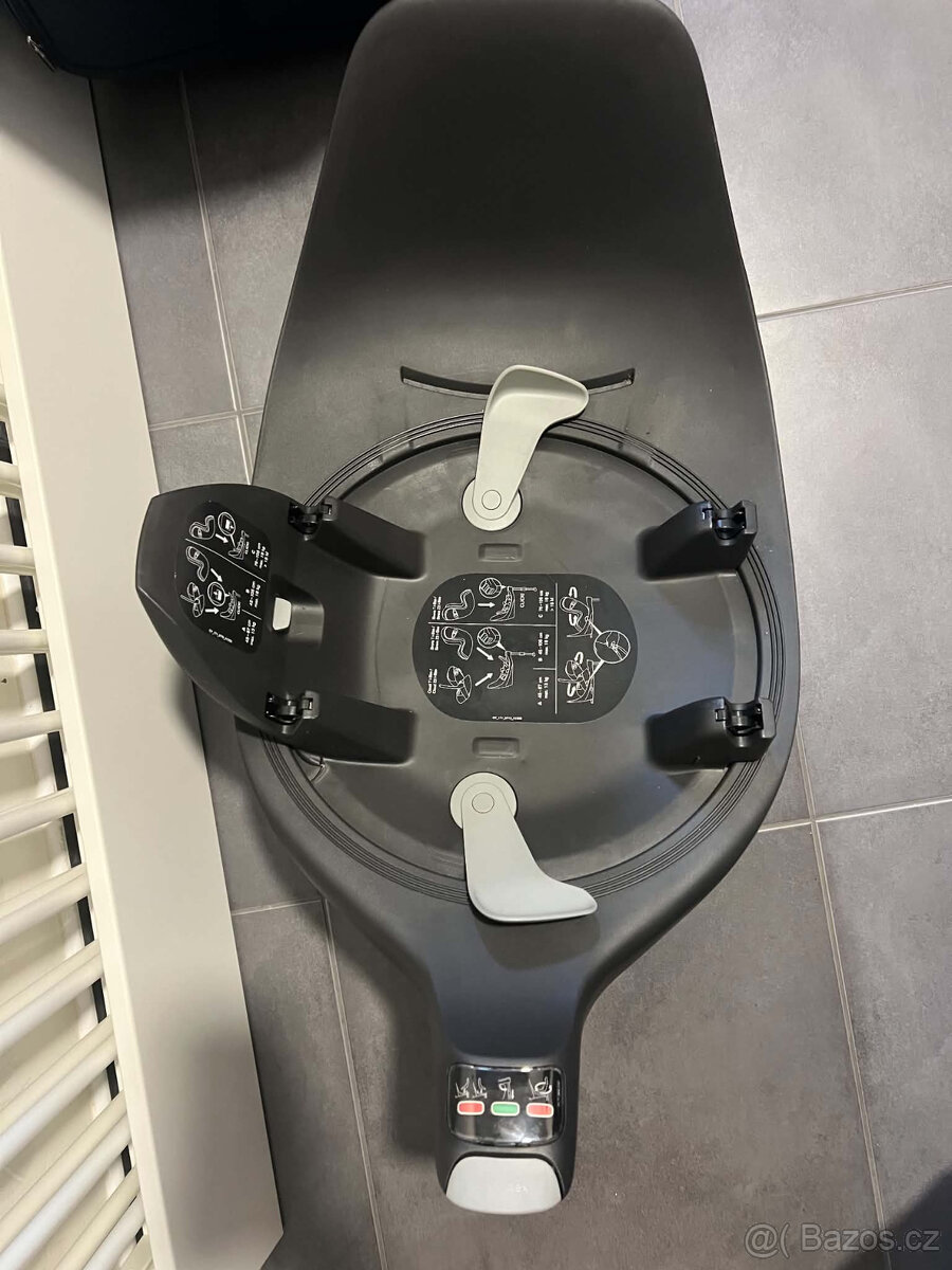 CYBEX Cloud T i-Size Plus Mirage Grey + Base T Black - 12
