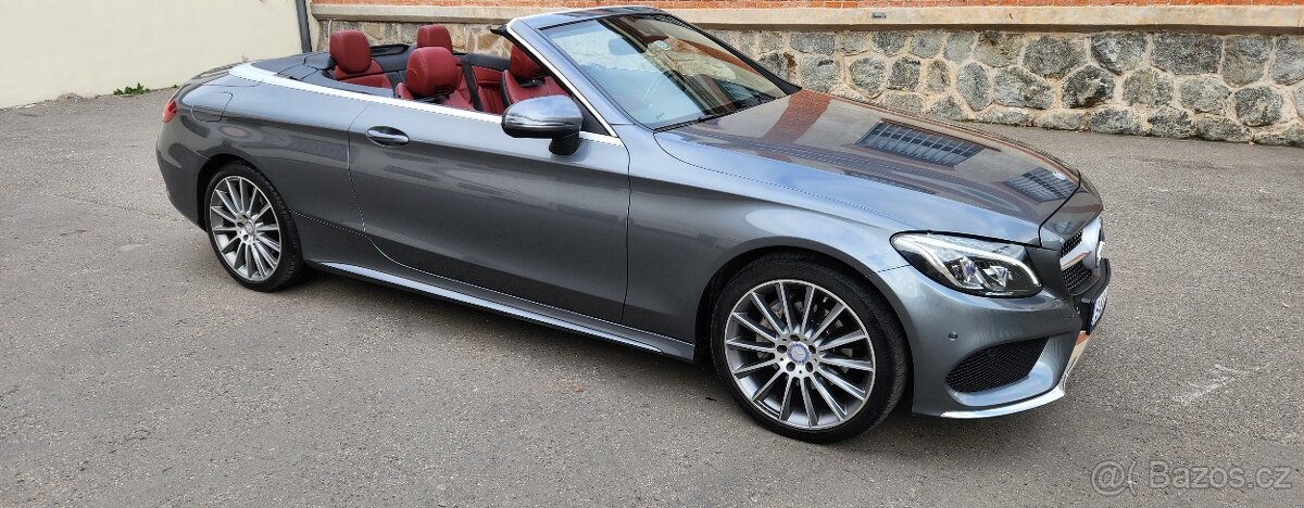 Mercedes-Benz Třídy C, C220D-4M-CABRIO-AMG DPH - 12
