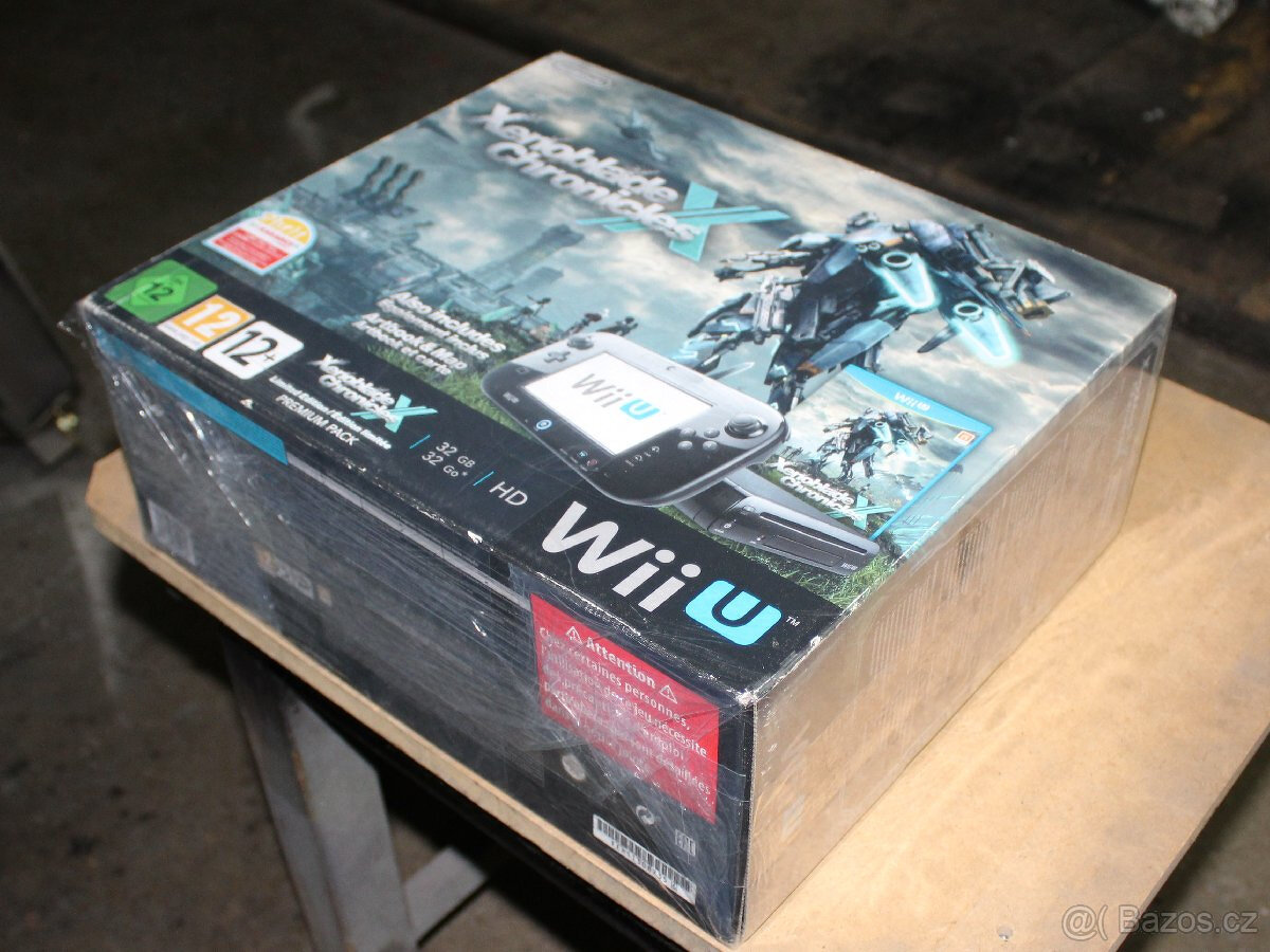 Nintendo Wii U Black Premium Edition Xenoblade Limited - 12