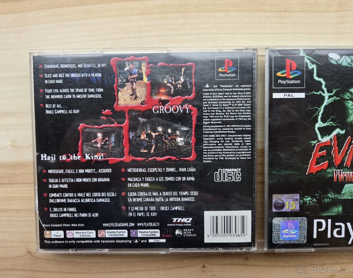 Ps1 Rare Evil Dead Hail to the King - 12