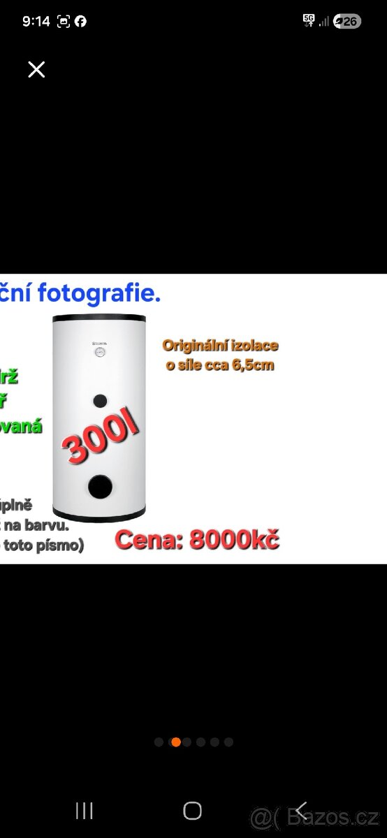 Wterm Akumulační nádrž 300l - 12