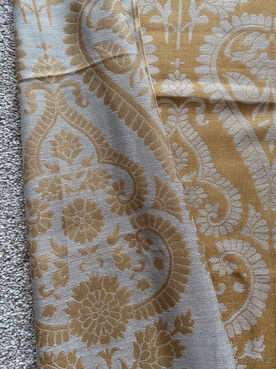 Velký dámský šátek se vzorem - akryl - 12