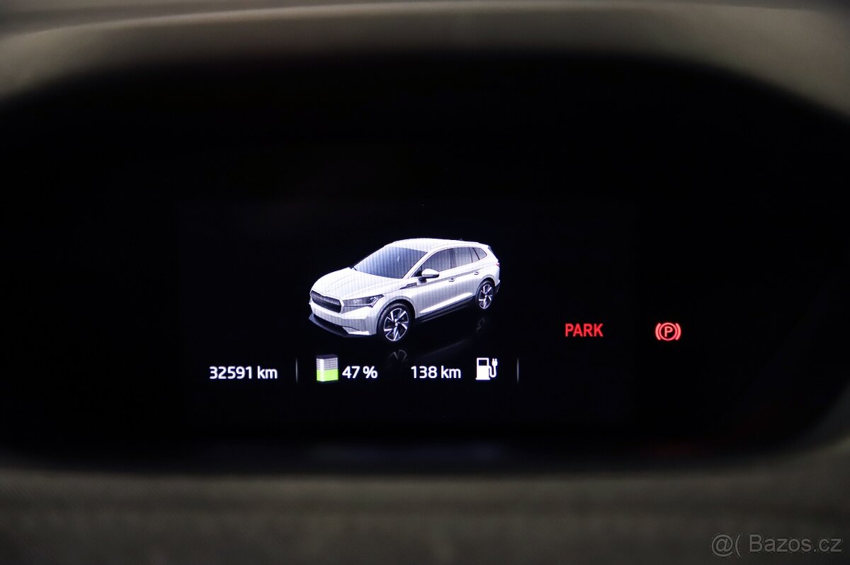 Škoda Enyaq 132kW 30tkm ACC SOH 96,4 LED - záruka Autodraft - 12