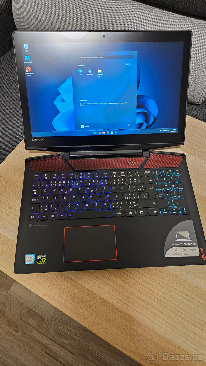 Lenovo Legion Y720 + Xbox Controller + originální krabice - 12