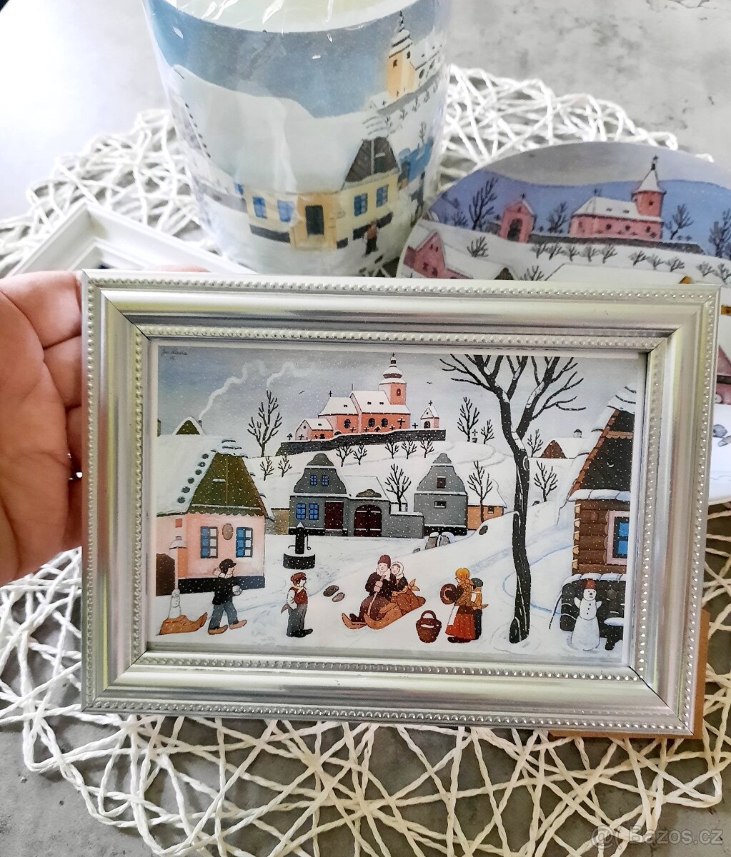 Lucerna Josef Lada / talířek J.Lada - 12