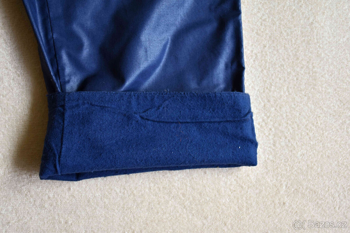 Béžové slim kalhoty Benetton a zateplené Betty Barclay S - 12