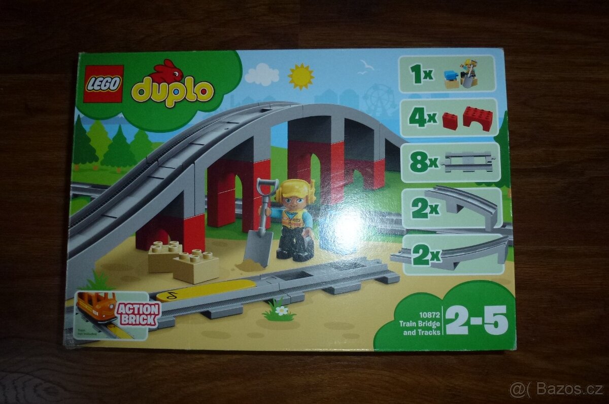Lego Duplo vlak 10874 + 10872 + 10882 - 12