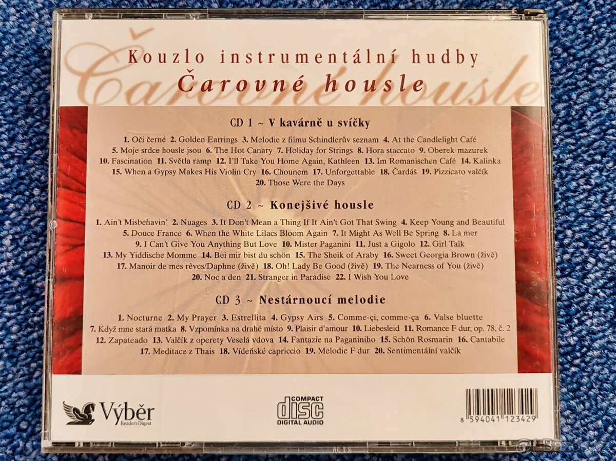Nová CD Kouzlo instrumentální hudby viz text - 12