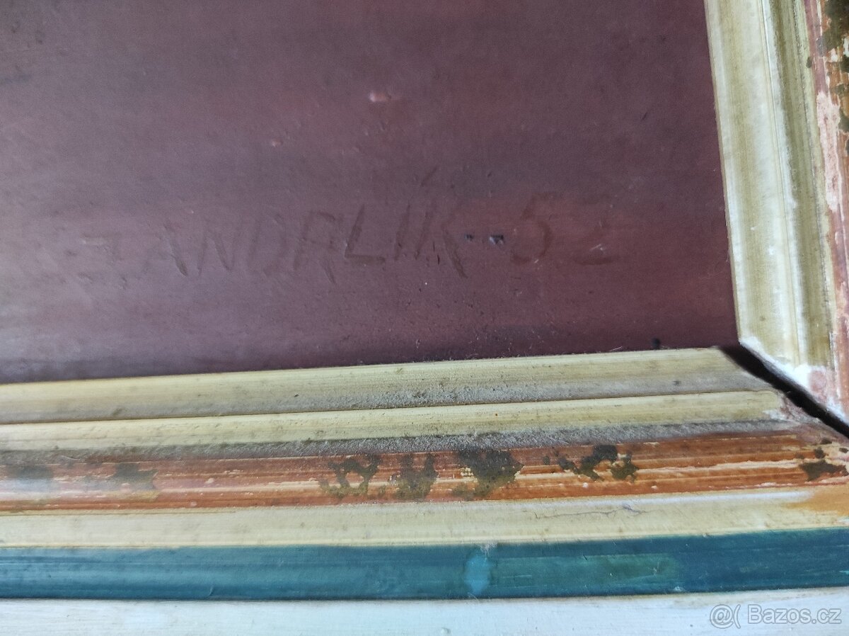 Staré obrazy. 7 ks. - 12