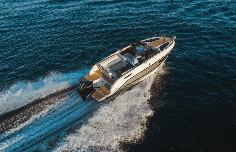 QUICKSILVER Activ 755 CRUISER EXCLUSIVE DELUXE LINE + MERCUR - 12