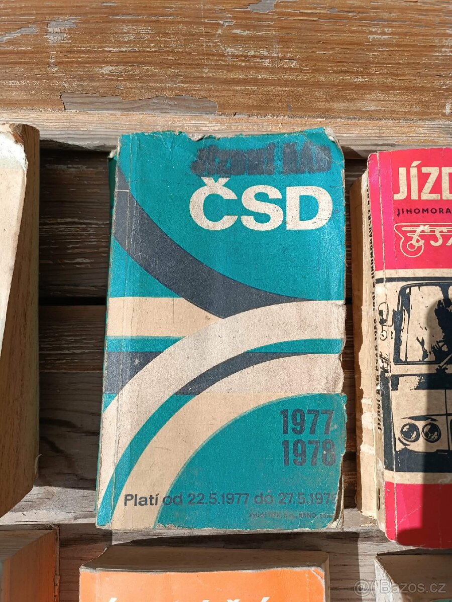 jízdní řády ČSD 70-80 léta - 12