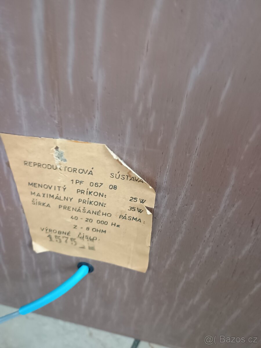 Sestava Tesla 813 A + repro a prospekty - 12