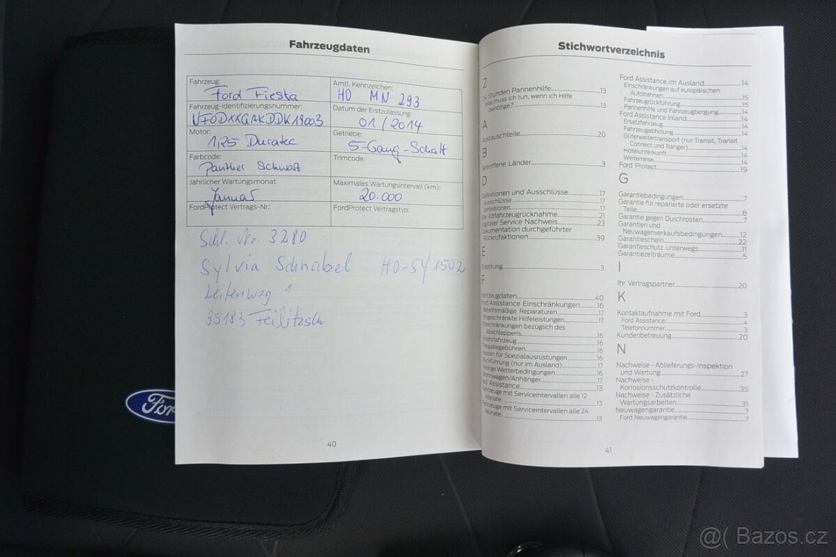 PRODÁM Ford Fiesta 1.25i - 12