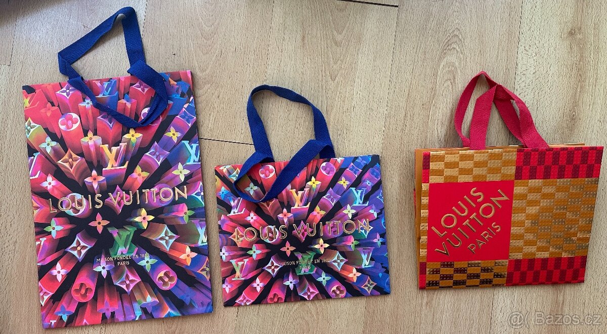 Papírové tašky značky LOUIS VUITTON - 12