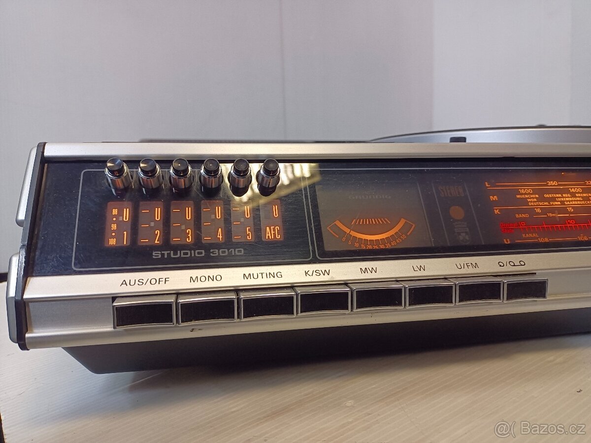 GRUNDIG Studio 3010,rádio,gramo,mgf - 12