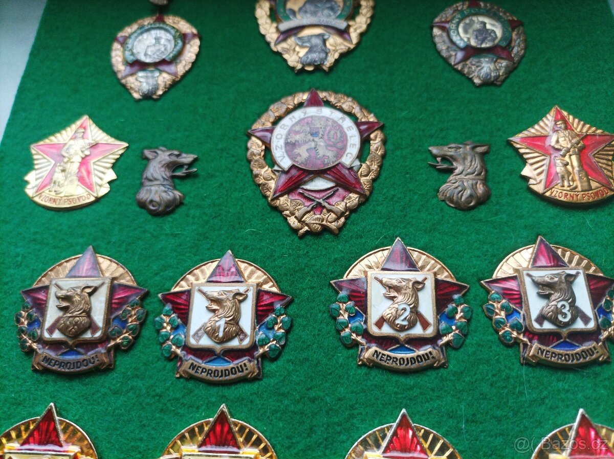Odznaky Pohraniční. - 12