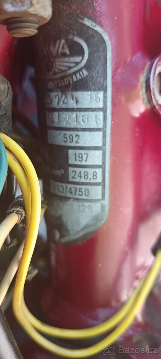 Prodám JAWA250 panelka - 12