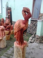 dřevěné sochy od známého sochaře - 12