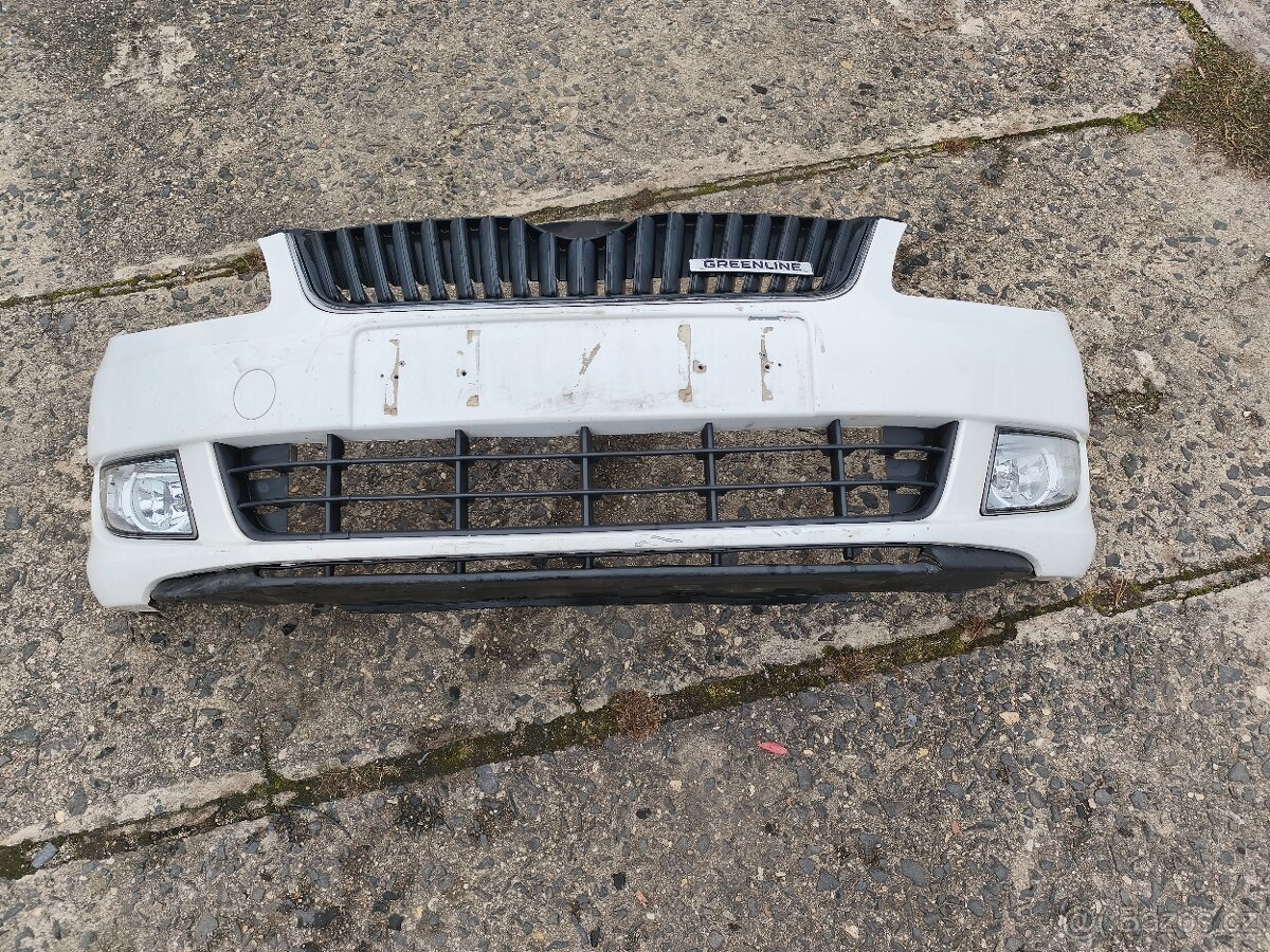 Skoda Fabia 2 facelift - přední nárazník - 12