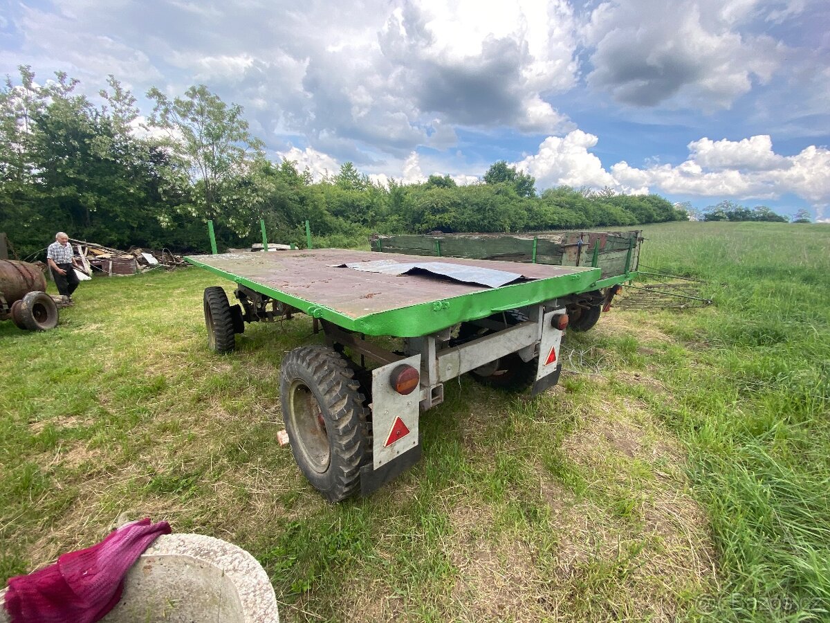 Pluh traktor vlečka a iné náradie za traktor - 12