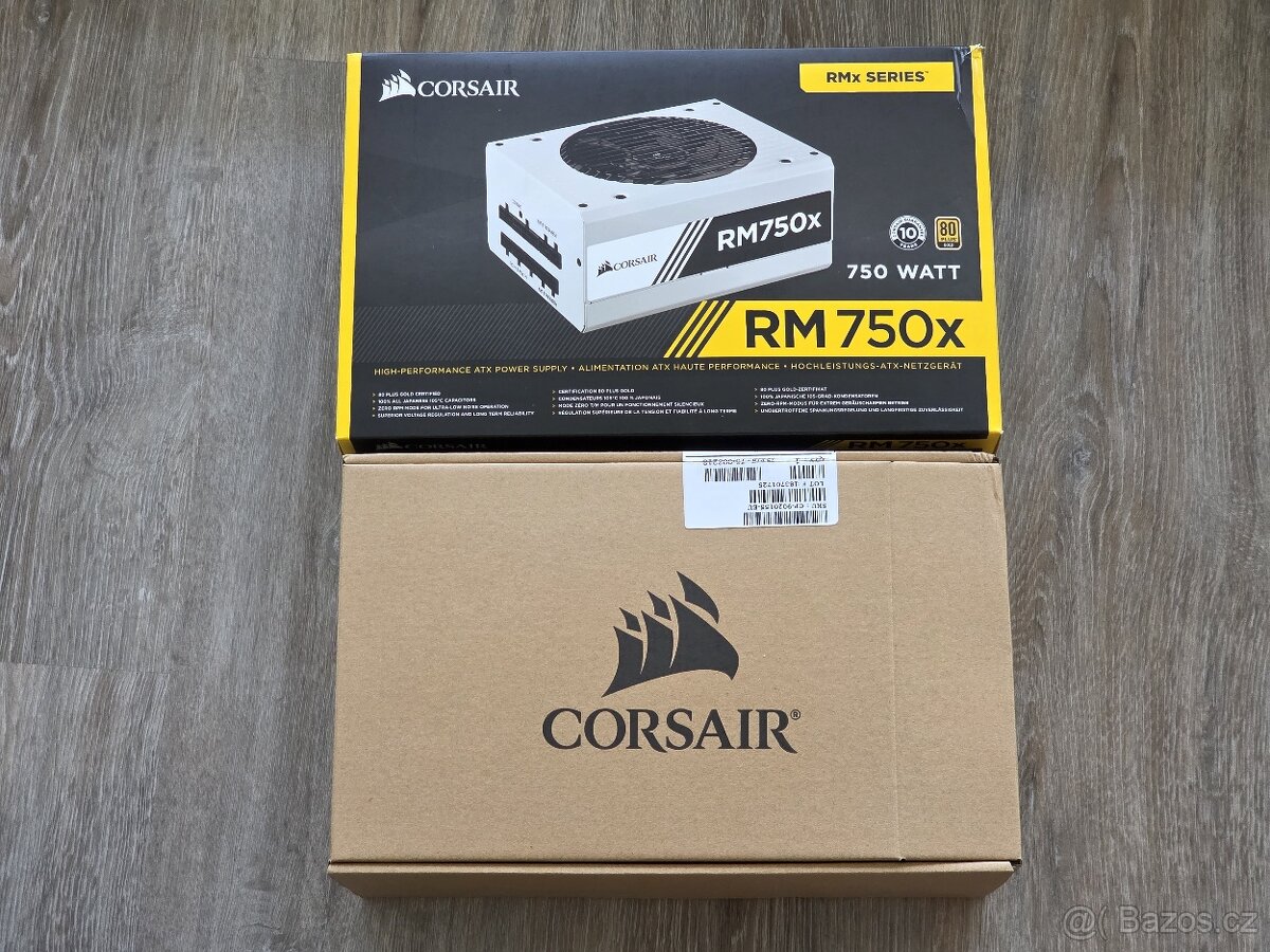 Zdroj Corsair RM750X 750W bílý | záruka 01/30 - 12