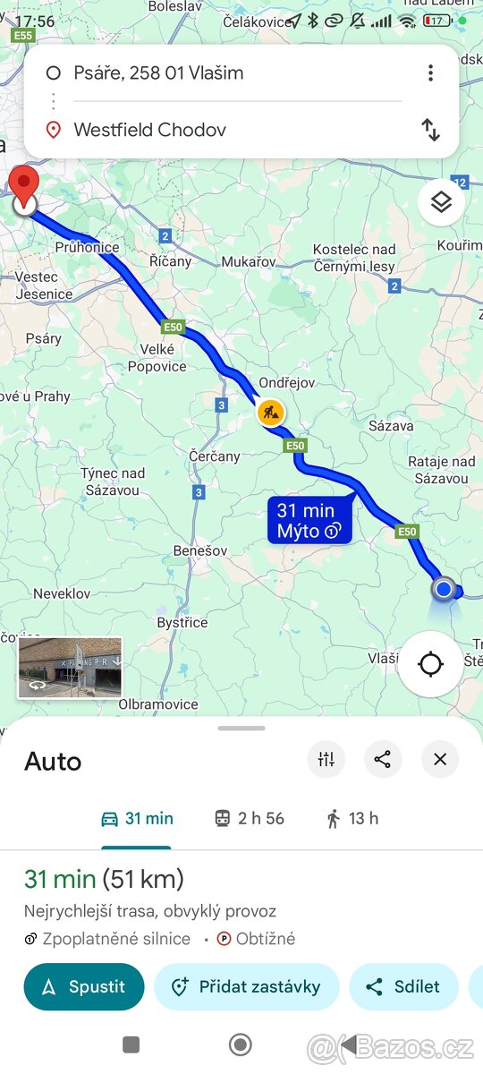 Stavební pozemek v obci Psáře - 12