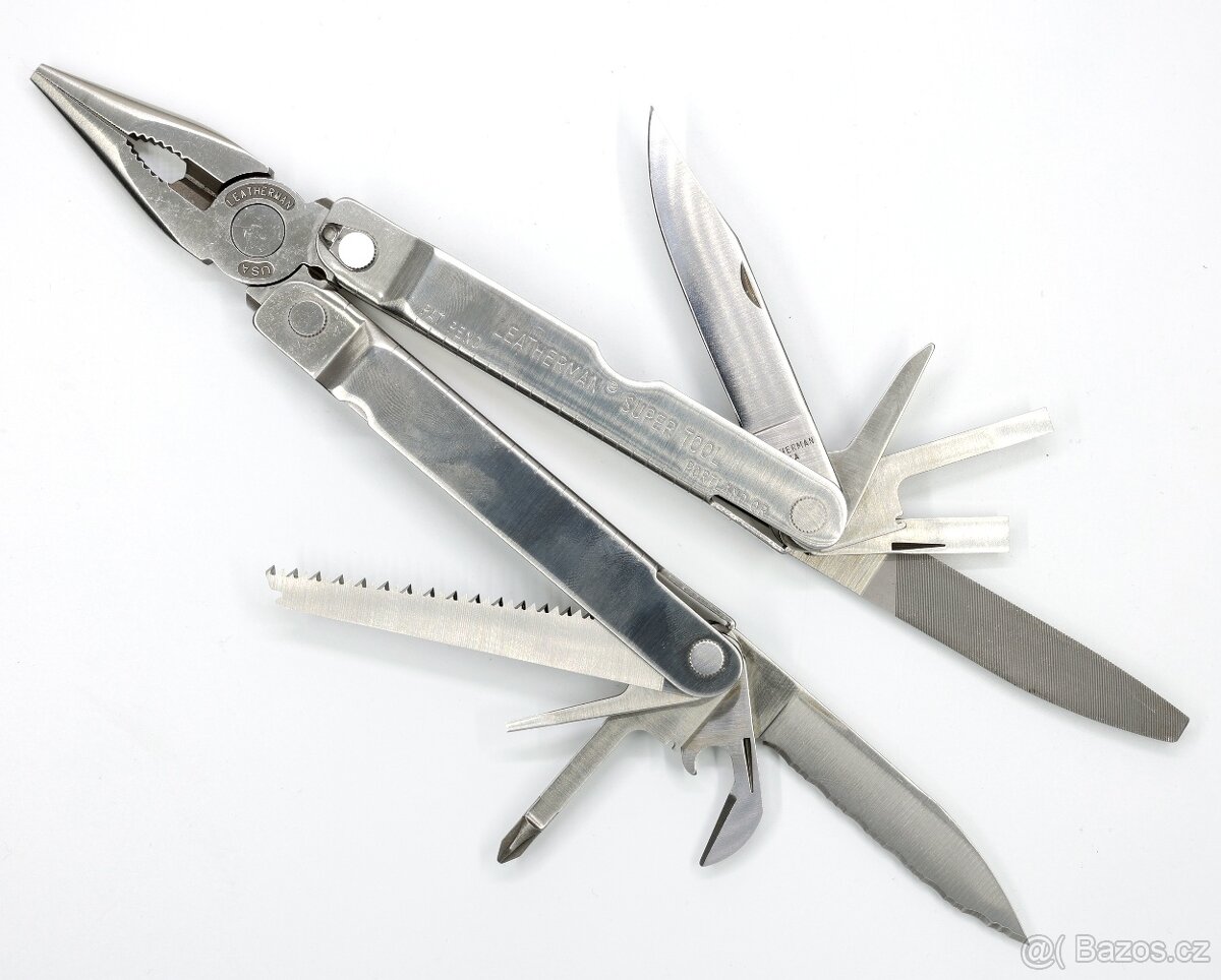 Sběratelský nůž Leatherman Super Tool (PAT PEND) - 12