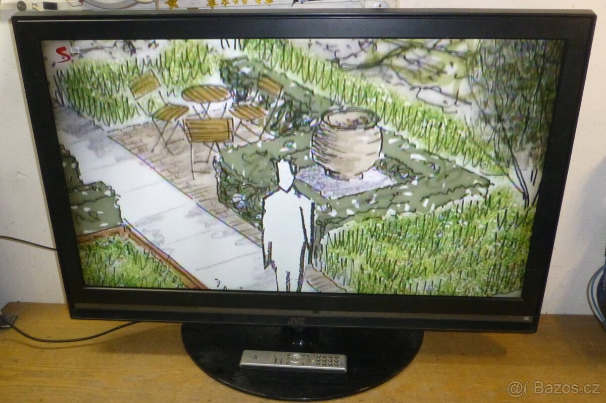 LCD televize JVC 42 palců (107cm), nemá DVBT2 - 12