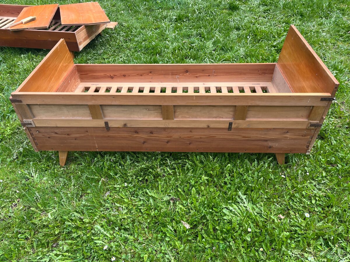 retro postel/gauč 2x - 12