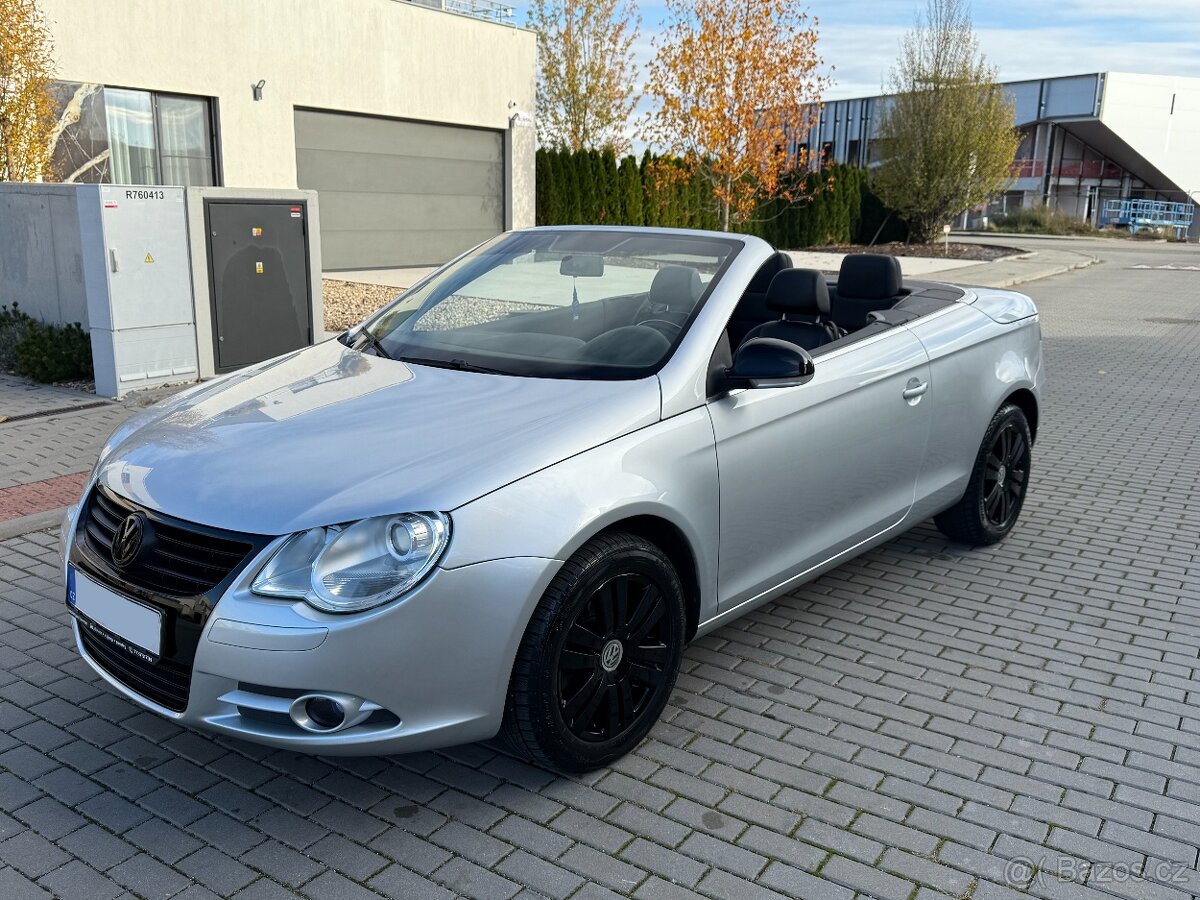Volkswagen EOS 2.0TDI,Manál,Šibr,Kabrio,Kůže,Po servise⭐ - 12