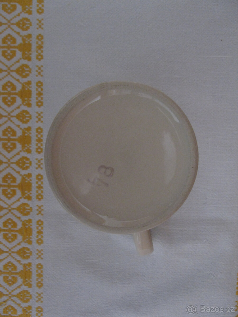 hrníčky starožitné,starožítná grogovka,.... - 12