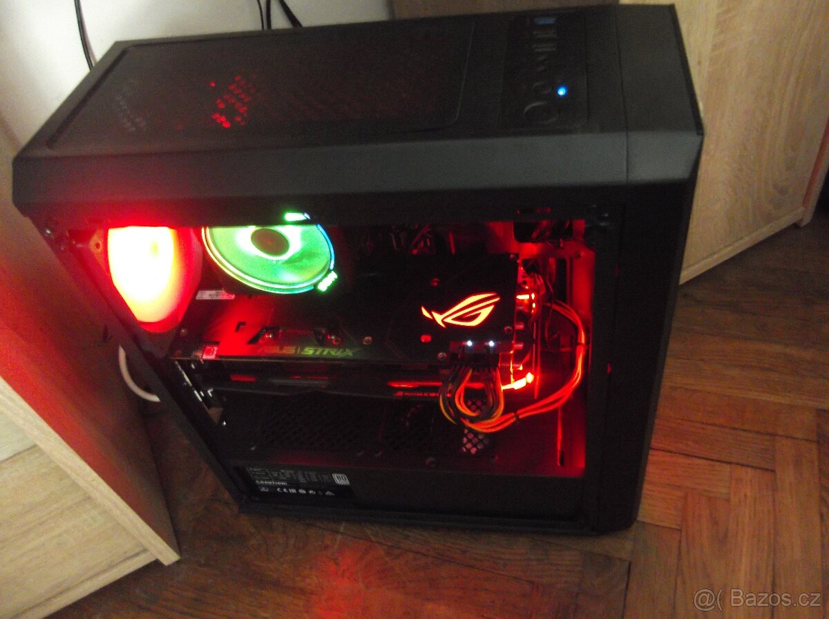 herní PC - Ryzen7 3700x+RX 5700xt+1TB NVMe SSD - 12