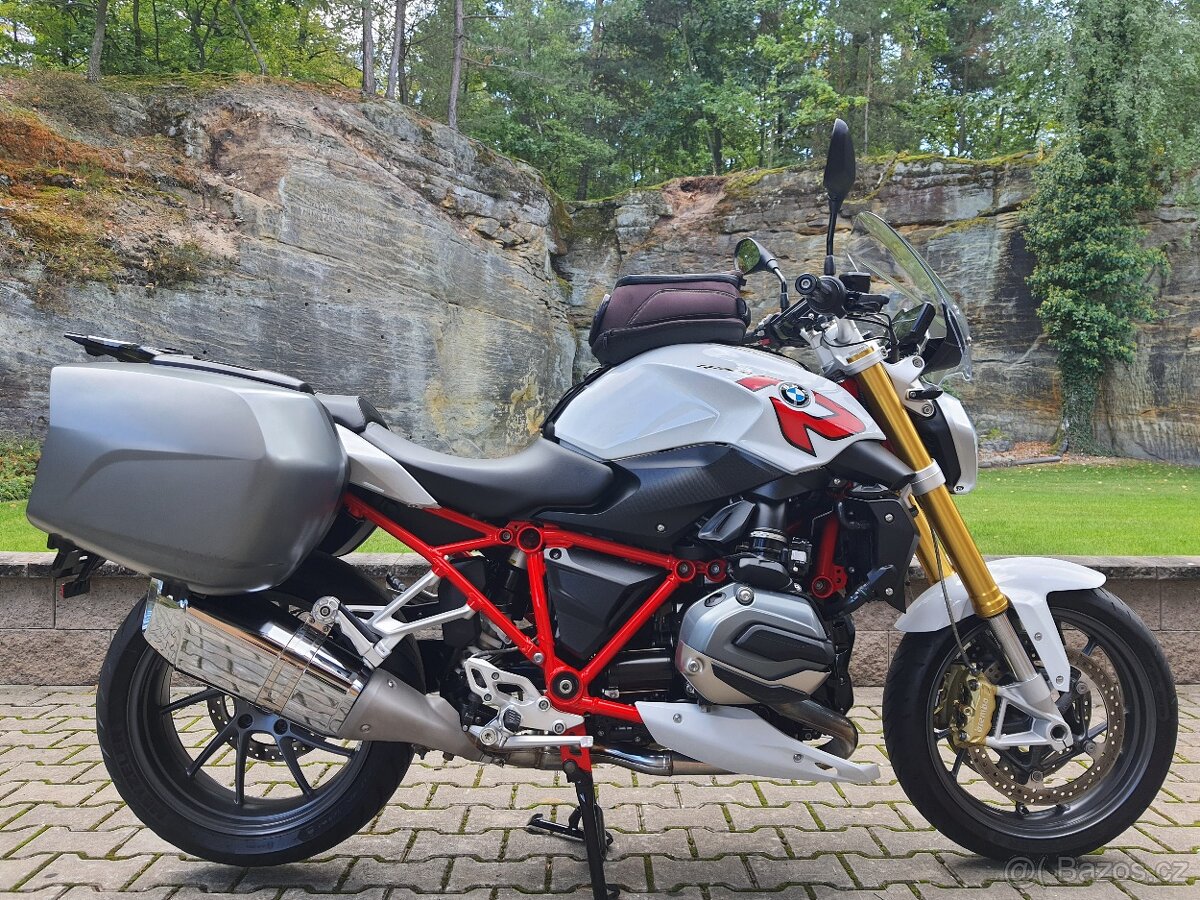 BMW R 1200 R -ABS, ASC,INFO, ESA,T VYHŘÍVANÉ RUKOJETI TEMPOM - 12