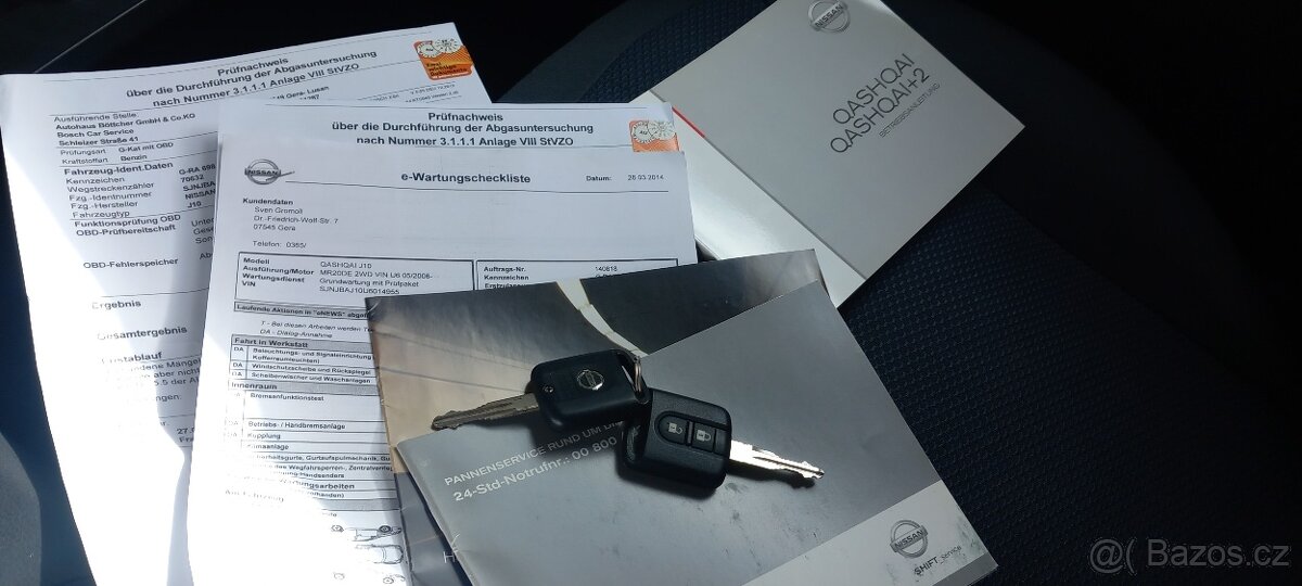 Nissan Qashqai +2, 2.0i - 12
