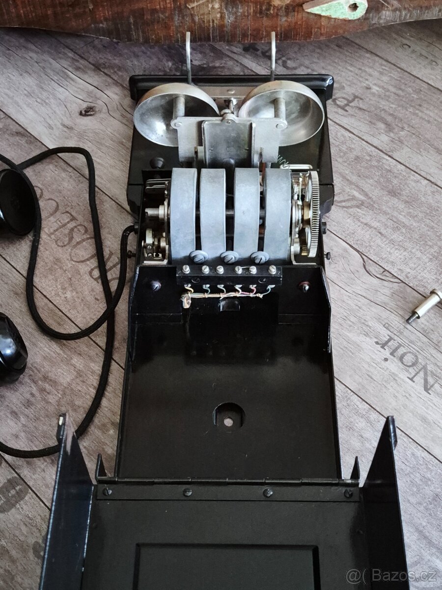 Starožitný krásný telefon L.M.ERICSSON AC-140, rok 1933 - 12