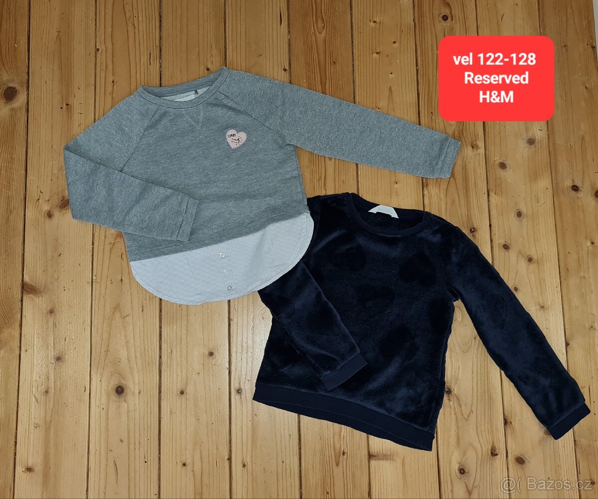 Vel 122-128 - dívčí - šaty,sukně,trička,leginy.... - 12